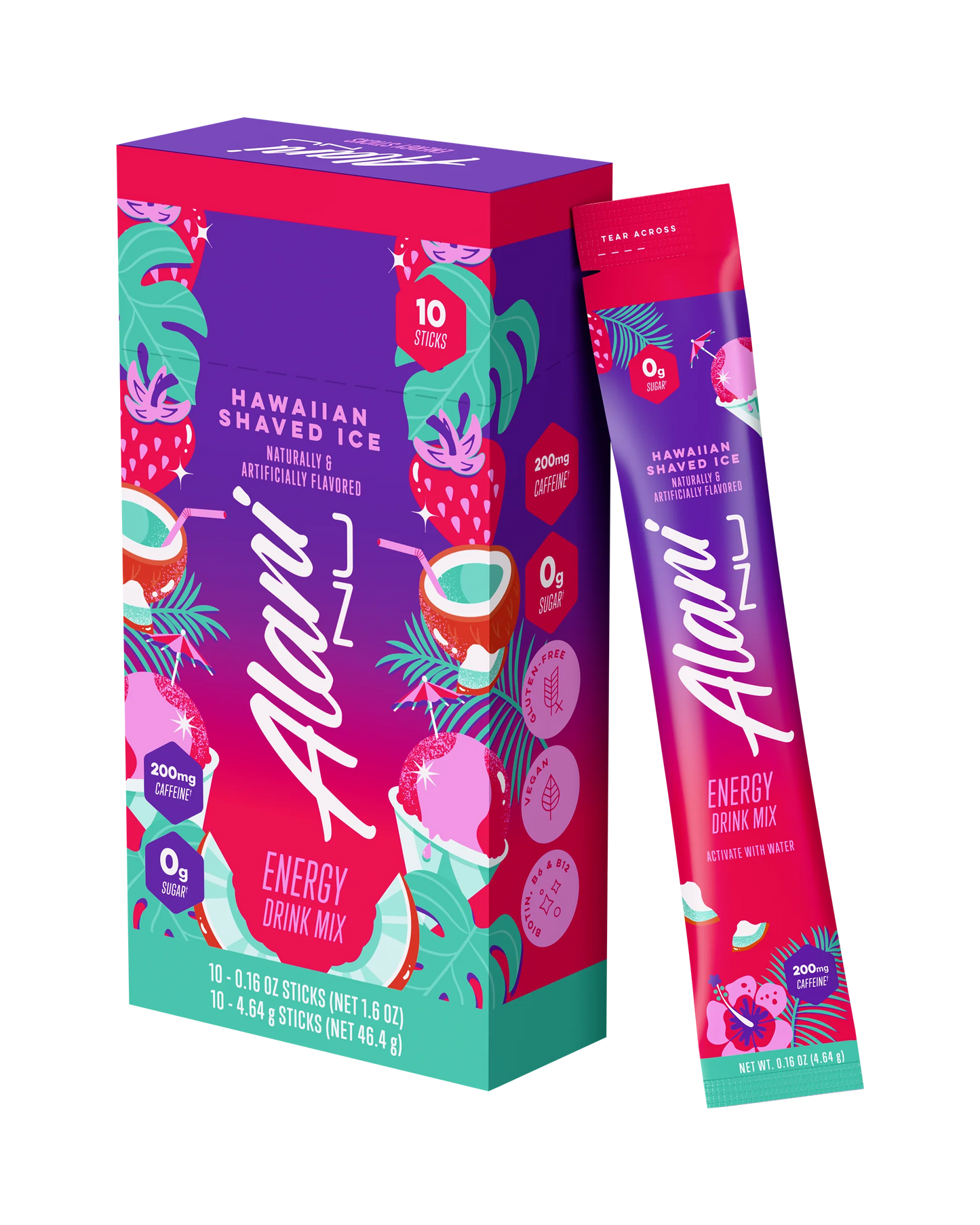 energy sticks - hawaiian shaved ice