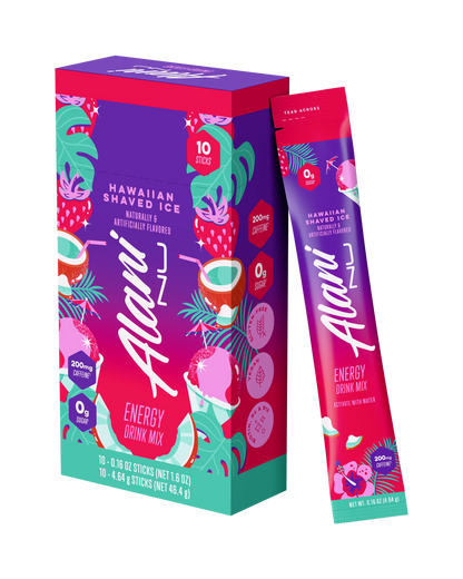 energy sticks - hawaiian shaved ice