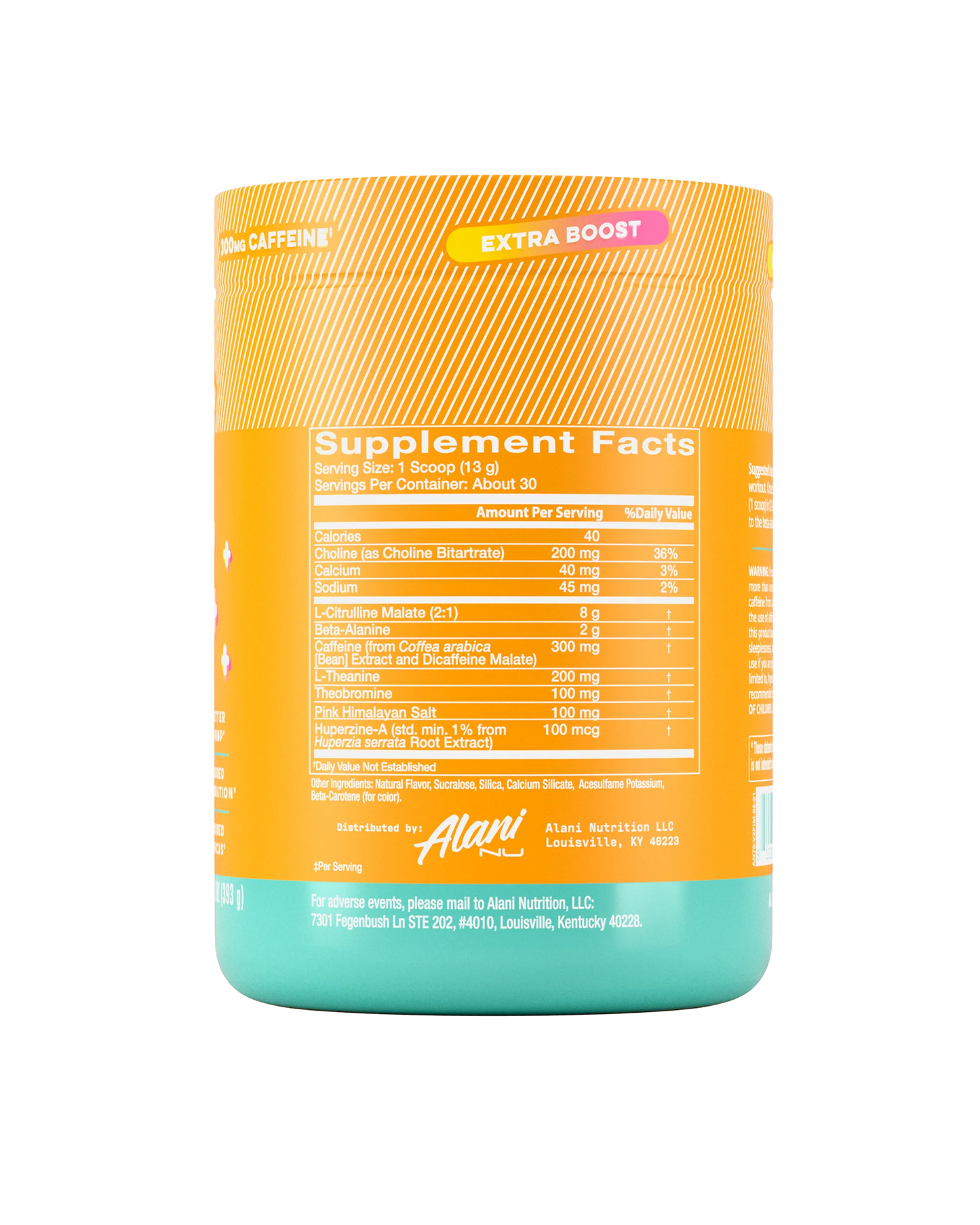pre-workout+ - paradise swirl