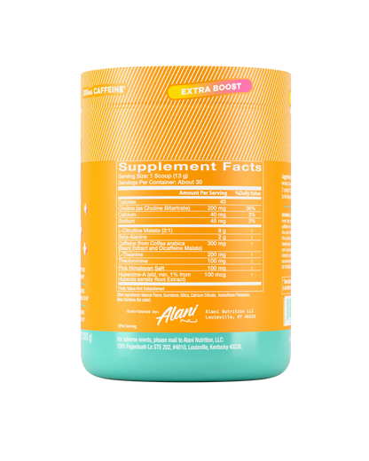 pre-workout+ - paradise swirl