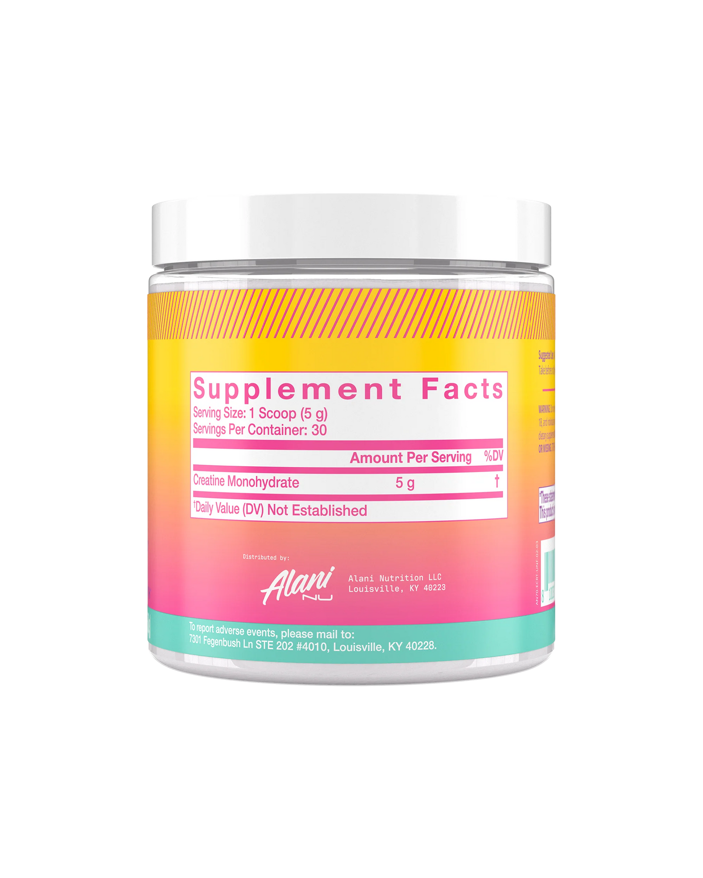 unflavored creatine