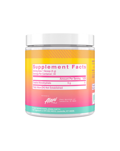 unflavored creatine