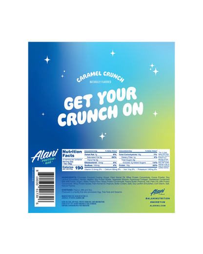 protein bar - caramel crunch