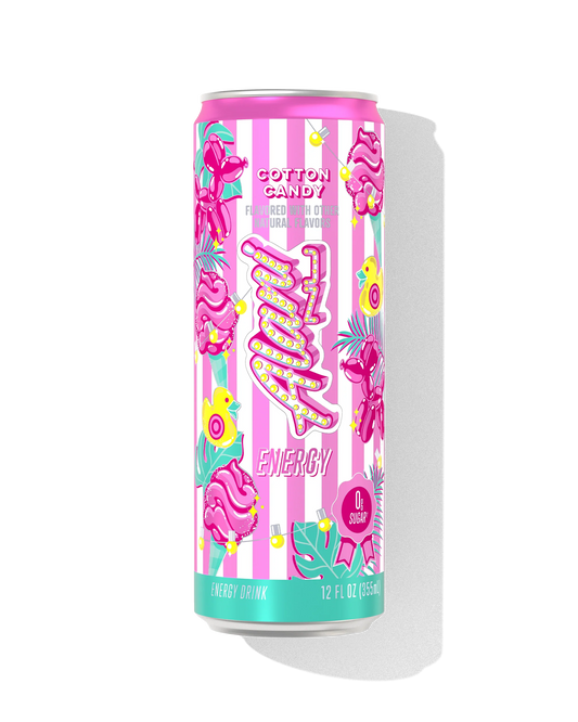 energy drink - cotton candy