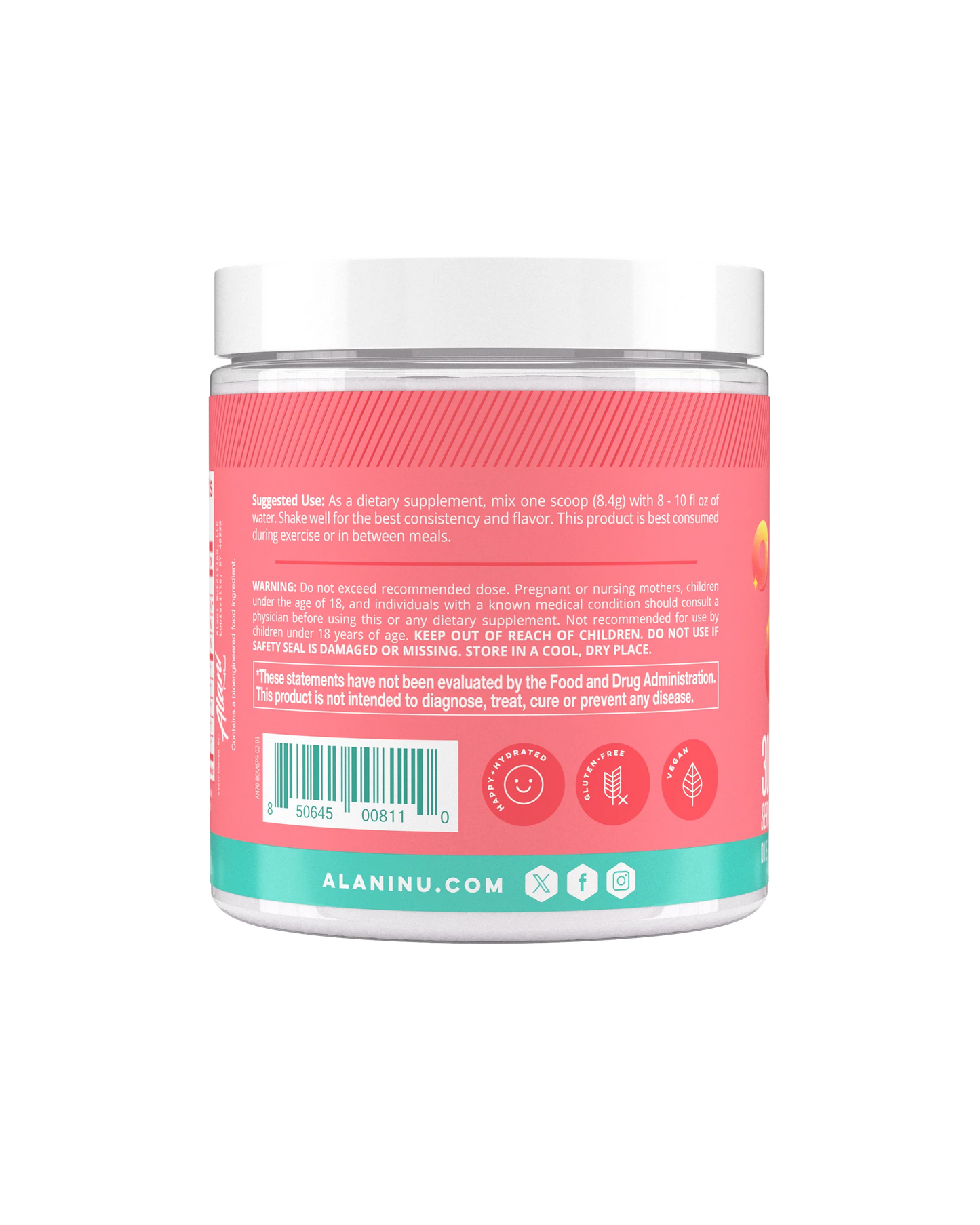 bcaa - sour peach rings