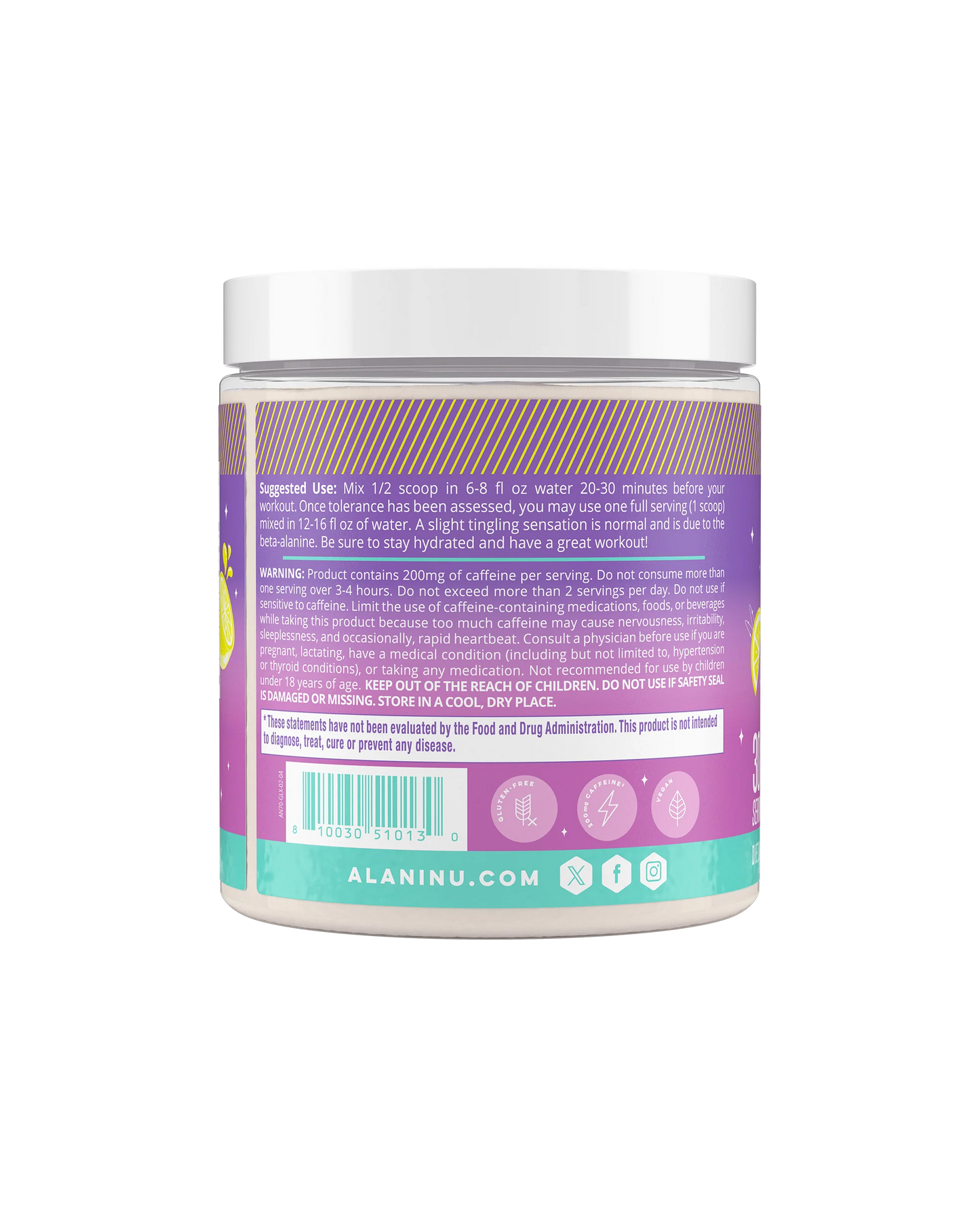 pre-workout - galaxy lemonade