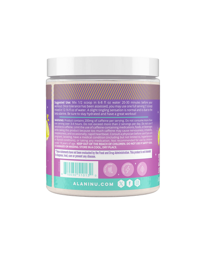 pre-workout - galaxy lemonade