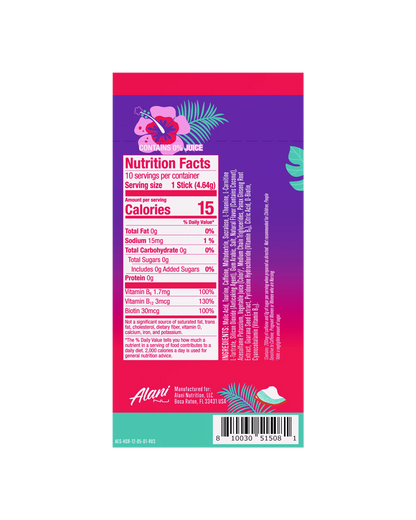 energy sticks - hawaiian shaved ice