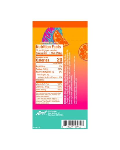 energy sticks - orange kiss