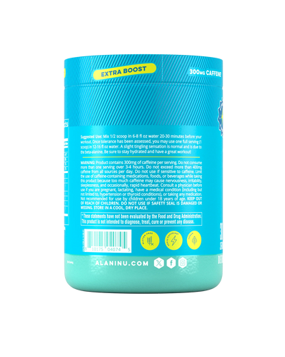pre-workout+ - blue slush