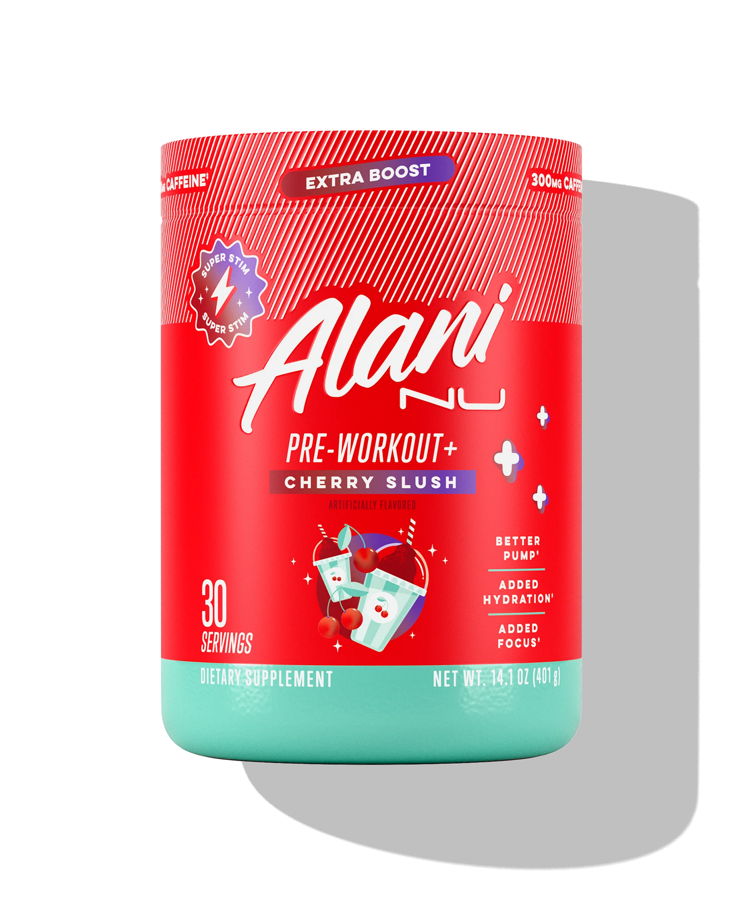 pre-workout+ - cherry slush
