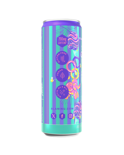 energy drink - purple cotton candy