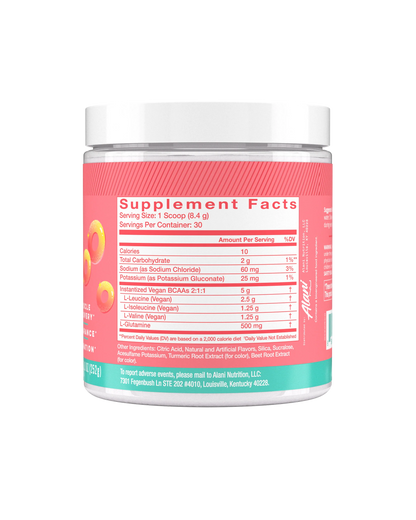 bcaa - sour peach rings
