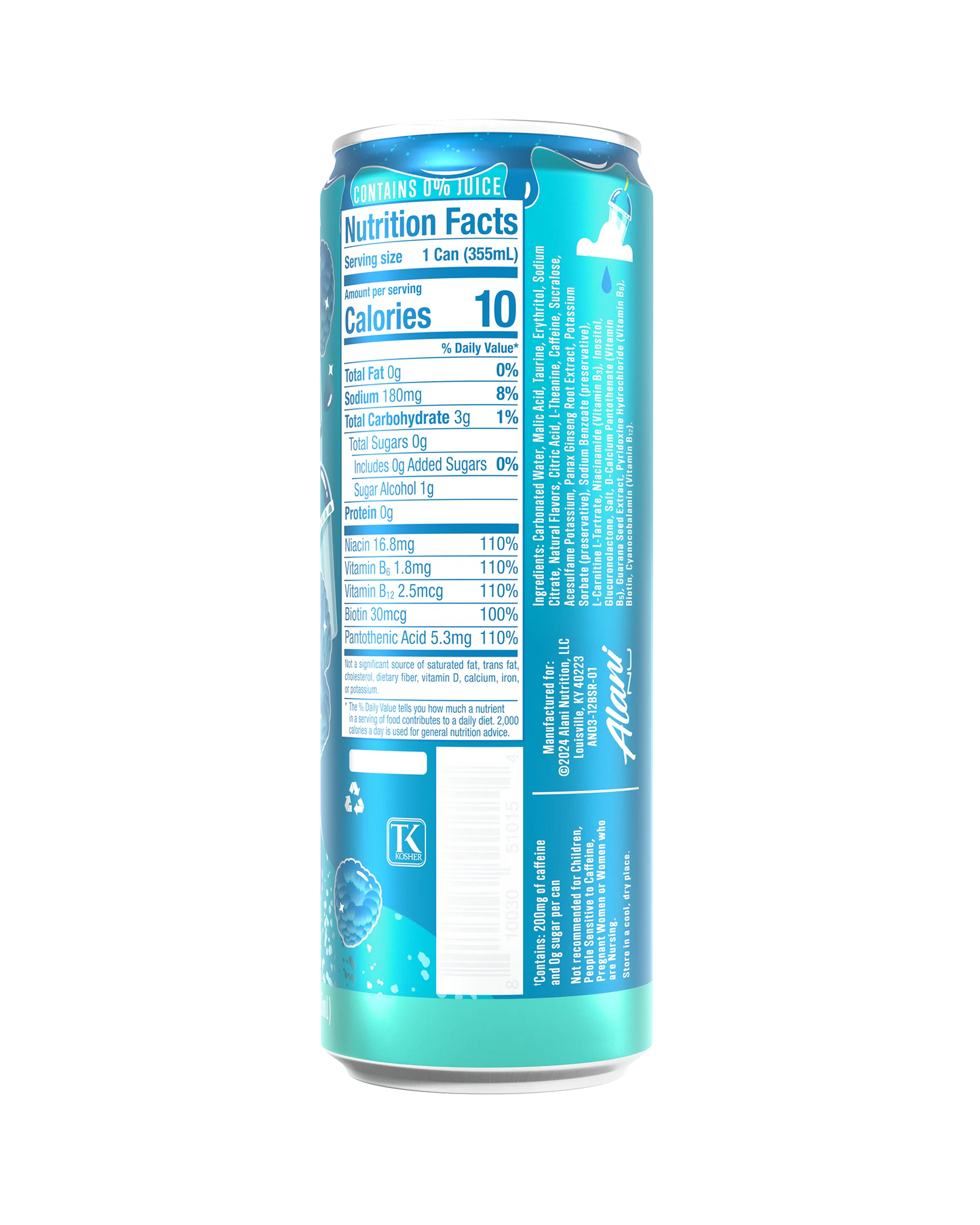 energy drink - blue slush