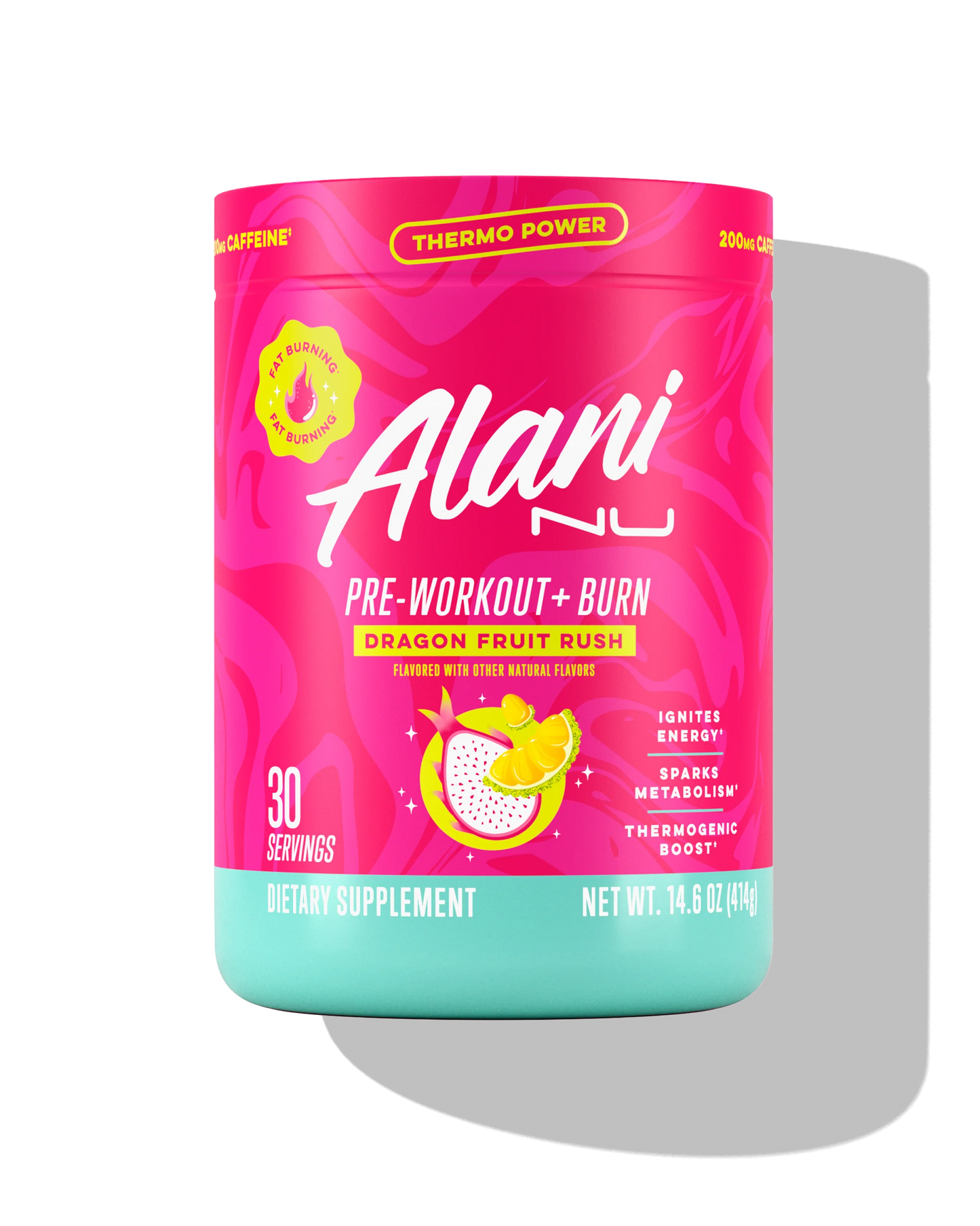 pre-workout+ burn - dragon fruit rush