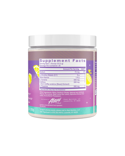 pre-workout - galaxy lemonade