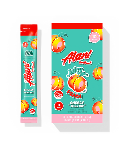 energy sticks - juicy peach