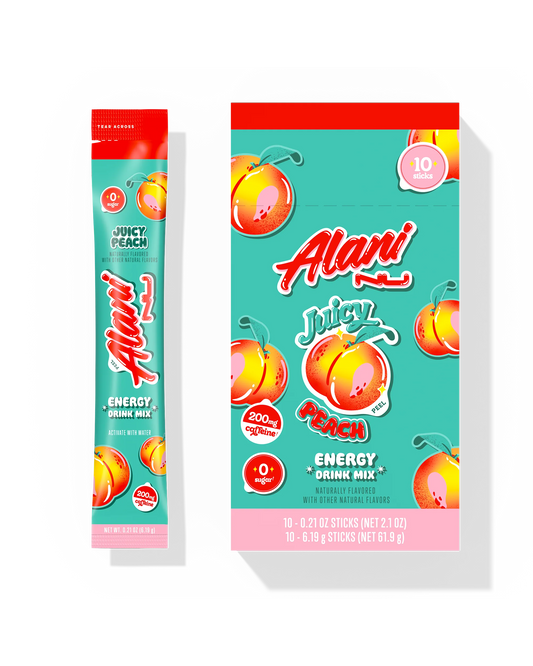 energy sticks - juicy peach