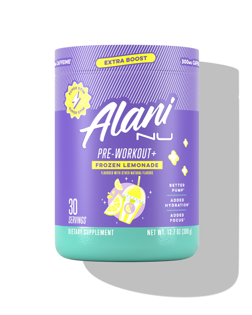pre-workout+ - frozen lemonade