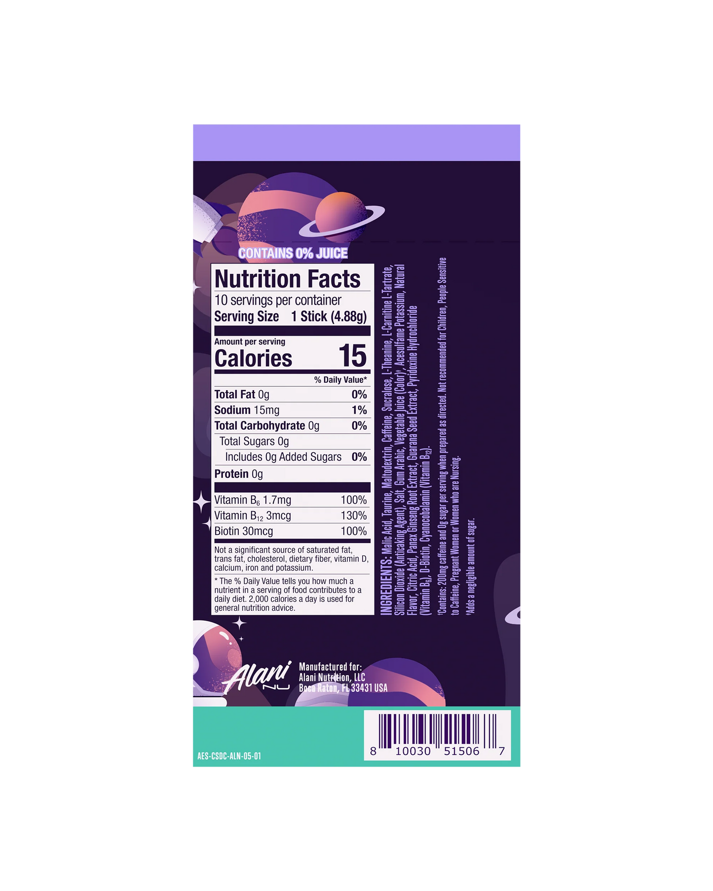 energy sticks - cosmic stardust