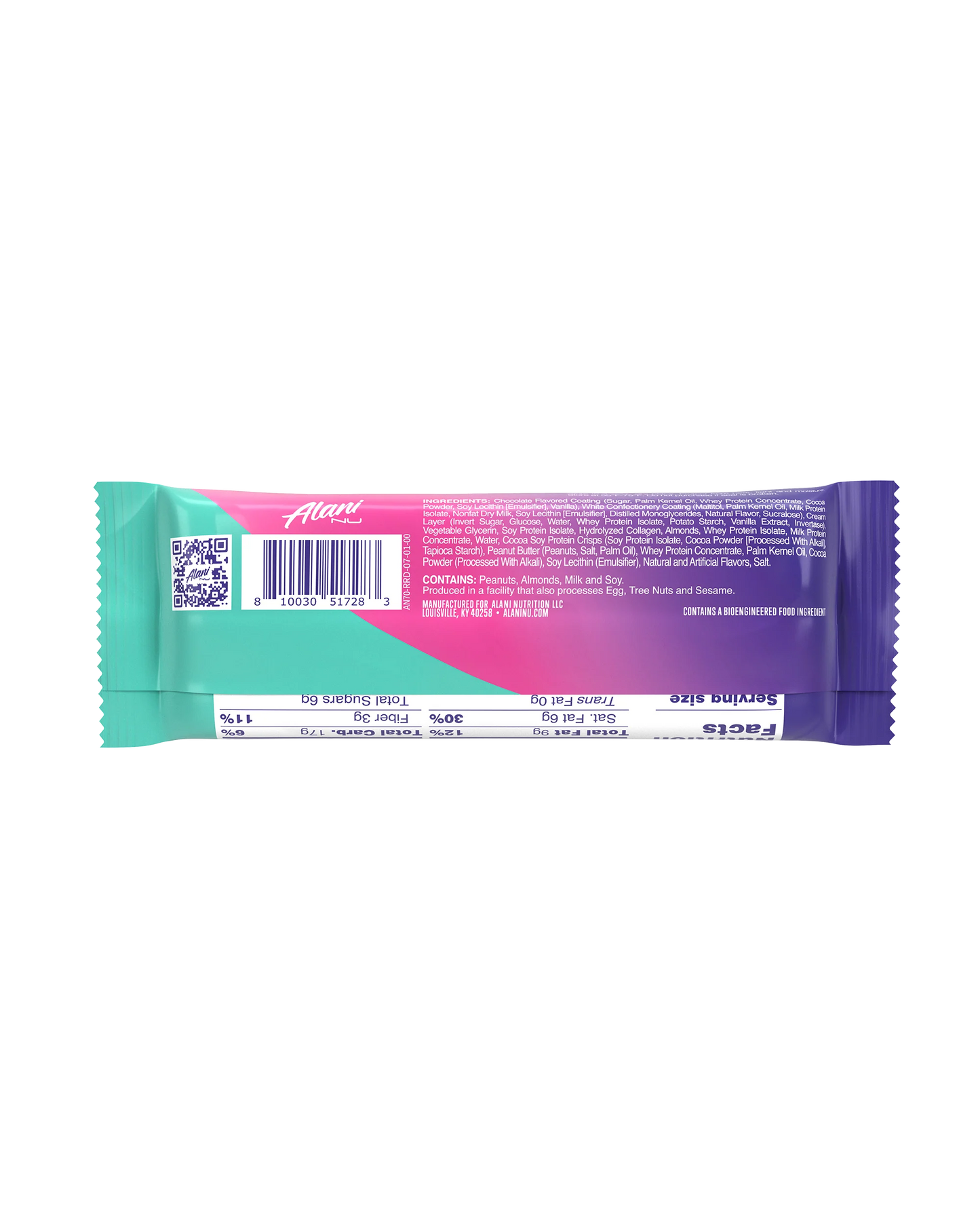 protein bar - rocky road