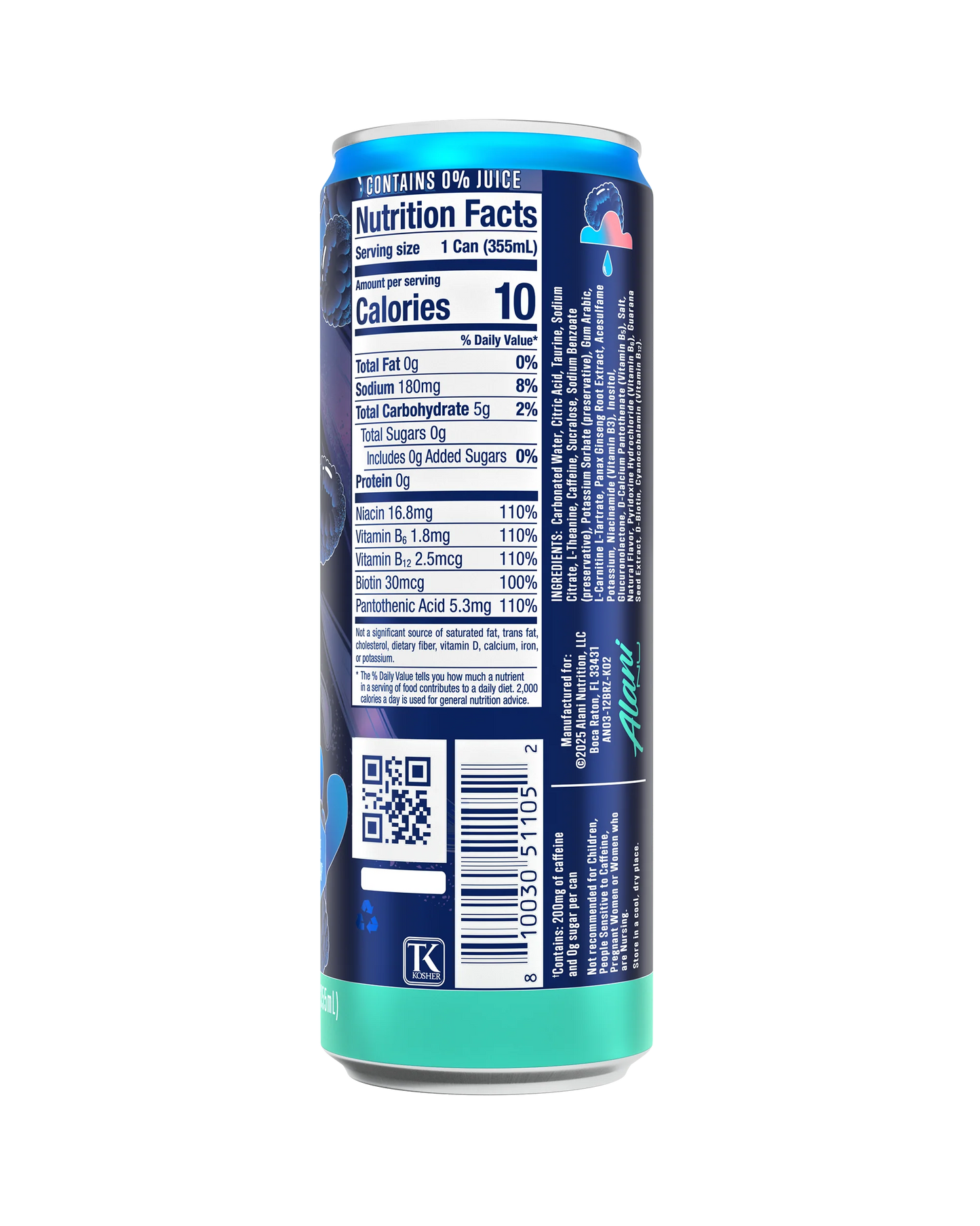 energy drink - breezeberry