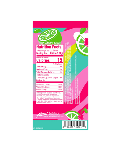 energy sticks - cherry twist